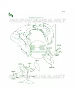 Flap voor Kawasaki Brute Force 750 4x4i Hardwoods Green HD 2009