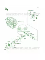 Front Bevel Gear voor Kawasaki Brute Force 750 4x4i Hardwoods Green HD 2009