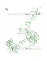 Gear Change Mechanism voor Kawasaki Brute Force 750 4x4i Hardwoods Green HD 2009