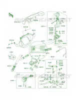 Handlebar voor Kawasaki Brute Force 750 4x4i Hardwoods Green HD 2009