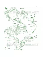 Ignition System voor Kawasaki Brute Force 750 4x4i Hardwoods Green HD 2009