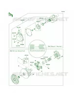 Optional PartsEAF voor Kawasaki Brute Force 750 4x4i Hardwoods Green HD 2009