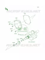 Recoil Starter voor Kawasaki Brute Force 750 4x4i Hardwoods Green HD 2009