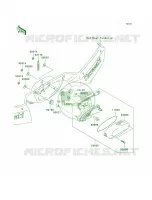Taillights voor Kawasaki Brute Force 750 4x4i Hardwoods Green HD 2009