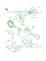 Generator voor Kawasaki Brute Force 650 4x4 2008