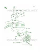 Brake Pedal voor Kawasaki Brute Force 650 4x4i 2008