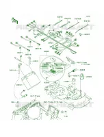 Chassis Electrical Equipment voor Kawasaki Brute Force 650 4x4i 2008