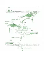 DecalsBlueH8F voor Kawasaki Brute Force 650 4x4i 2008