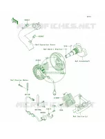 Generator voor Kawasaki Brute Force 650 4x4i 2008