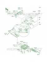 Guards voor Kawasaki Brute Force 650 4x4i 2008