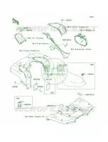 Labels voor Kawasaki Brute Force 650 4x4i 2008