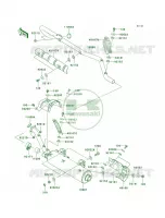 Mufflers voor Kawasaki Brute Force 650 4x4i 2008