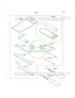 Owner's Tools voor Kawasaki Brute Force 650 4x4i 2008