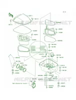 Air Cleaner voor Kawasaki Brute Force 650 4x4 Hardwoods Green HD 2008