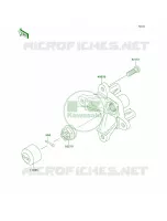 Front Hub voor Kawasaki Brute Force 650 4x4 Hardwoods Green HD 2008