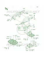 Guards voor Kawasaki Brute Force 650 4x4 Hardwoods Green HD 2008