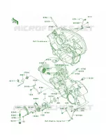 Oil PumpOil Filter voor Kawasaki Brute Force 650 4x4 Hardwoods Green HD 2008