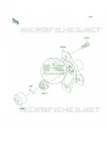 Rear Hub voor Kawasaki Brute Force 650 4x4 Hardwoods Green HD 2008