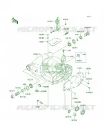 Swingarm voor Kawasaki Brute Force 650 4x4 Hardwoods Green HD 2008