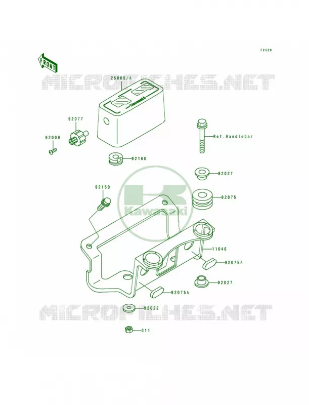 Meter Kawasaki MOTOS 200 1989 KDX200  KDX200-E1