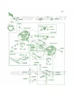 CarburetorUS voor Kawasaki Brute Force 650 4x4 Hardwoods Green HD 2006