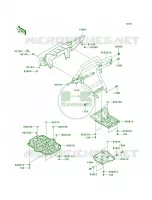 Guards voor Kawasaki Brute Force 650 4x4 Hardwoods Green HD 2006
