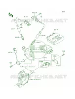 Ignition System voor Kawasaki Brute Force 650 4x4 Hardwoods Green HD 2006
