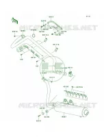 Mufflers voor Kawasaki Brute Force 650 4x4 Hardwoods Green HD 2006
