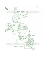 Brake Pedal voor Kawasaki Brute Force 750 4x4i 2006