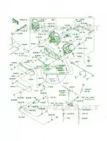 CarburetorC6F voor Kawasaki Brute Force 750 4x4i 2006