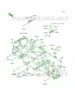 Engine Mount voor Kawasaki Brute Force 750 4x4i 2006