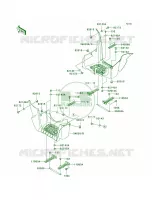 Footrests voor Kawasaki Brute Force 750 4x4i 2006