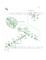 Front Bevel Gear voor Kawasaki Brute Force 750 4x4i 2006