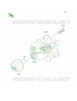 Front Hub voor Kawasaki Brute Force 750 4x4i 2006