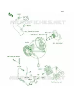 Generator voor Kawasaki Brute Force 750 4x4i 2006