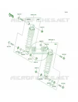 Shock Absorbers voor Kawasaki Brute Force 750 4x4i 2006