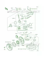 Starter MotorC6F voor Kawasaki Brute Force 750 4x4i 2006