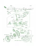 Starter MotorC7F voor Kawasaki Brute Force 750 4x4i 2006