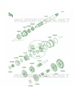 Transmission voor Kawasaki Brute Force 750 4x4i 2006