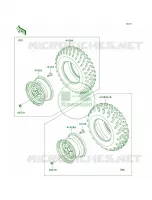 WheelsTires voor Kawasaki Brute Force 750 4x4i 2006