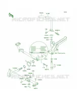 Brake Pedal voor Kawasaki Bayou 300 2002