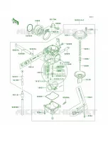 Carburetor voor Kawasaki Bayou 300 2002