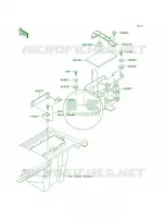 Frame Fittings voor Kawasaki Bayou 300 2002