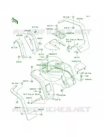 Front Fenders voor Kawasaki Bayou 300 2002