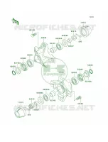 Front Hub voor Kawasaki Bayou 300 2002