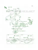 Guards voor Kawasaki Bayou 300 2002