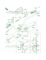 Handlebar voor Kawasaki Bayou 300 2002