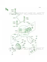 Oil PumpOil Filter voor Kawasaki Bayou 300 2002