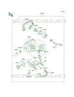 Optional PartsHeadlight voor Kawasaki Bayou 300 2002