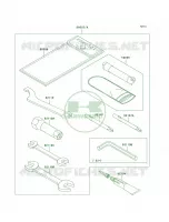 Owner's Tools voor Kawasaki Bayou 300 2002